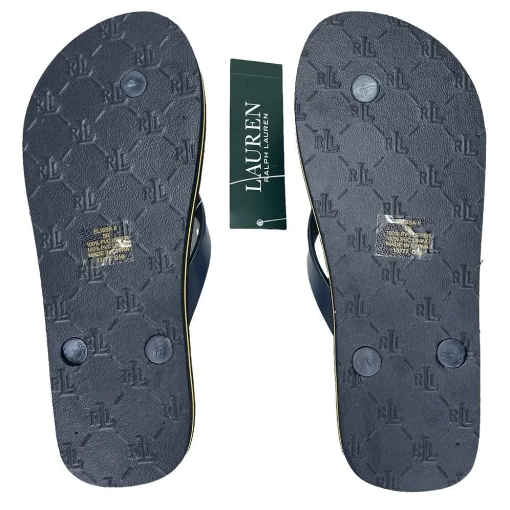 Lauren Ralph Lauren Elissa Womens Thong Sandals Size 5B - Picture 4 of 4